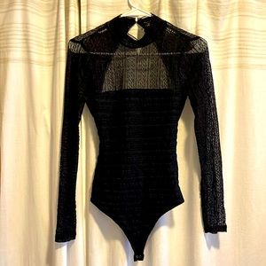 Abercrombie & Fitch Tops Womens Abercrombie & Fitch Lace Body Suit Cutout Back